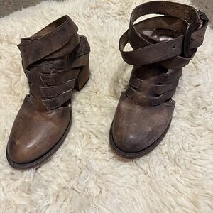 Freebird lucky ankle booties